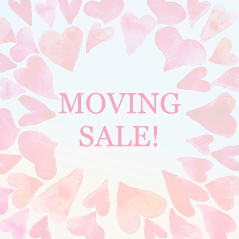 MOVING SALE!💗